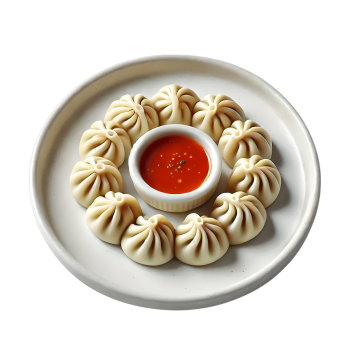 —Pngtree—street style veg steamed momos_20276597